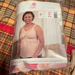ABC Post Surgical Camisole with Drain Management Pockets